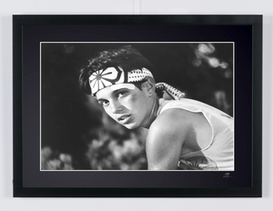 The Karate Kid - Ralph Macchio (Daniel San) — photographie de cinéma encadrée, tirage Fine Art