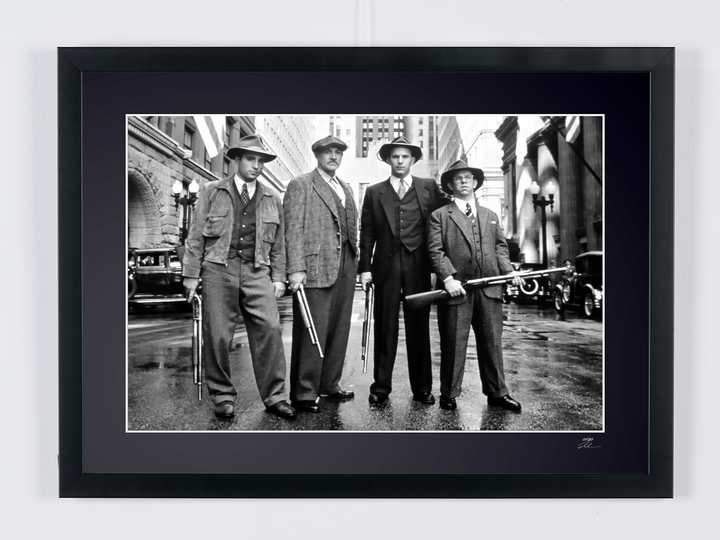 Les Incorruptibles (1987) — Kevin Costner, Sean Connery, Charles Martin Smith et Andy Garcia — Eliot Ness, Jim Malone, Oscar Wallace et George Stone