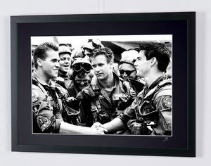  Top Gun (1986) - Tom Cruise (Maverick) & & Val Kilmer (Ice) 
