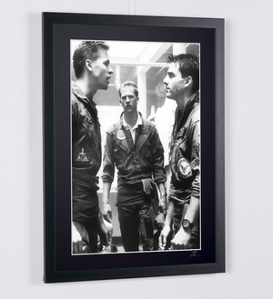 Top Gun (1986) - Tom Cruise plays Maverick and Val Kilmer plays Ice