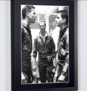 Top Gun (1986) - Tom Cruise plays Maverick and Val Kilmer plays Ice