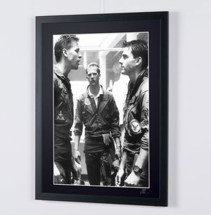 Top Gun (1986) - Tom Cruise plays Maverick and Val Kilmer plays Ice