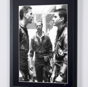 Top Gun (1986) - Tom Cruise plays Maverick and Val Kilmer plays Ice