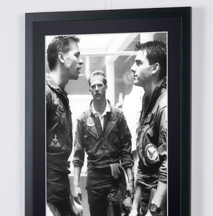 Top Gun (1986) - Tom Cruise plays Maverick and Val Kilmer plays Ice