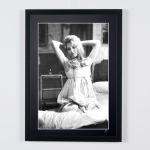 Come Dance with Me! (1959) - Brigitte Bardot on set — framed cinema photograph, Fine Art print