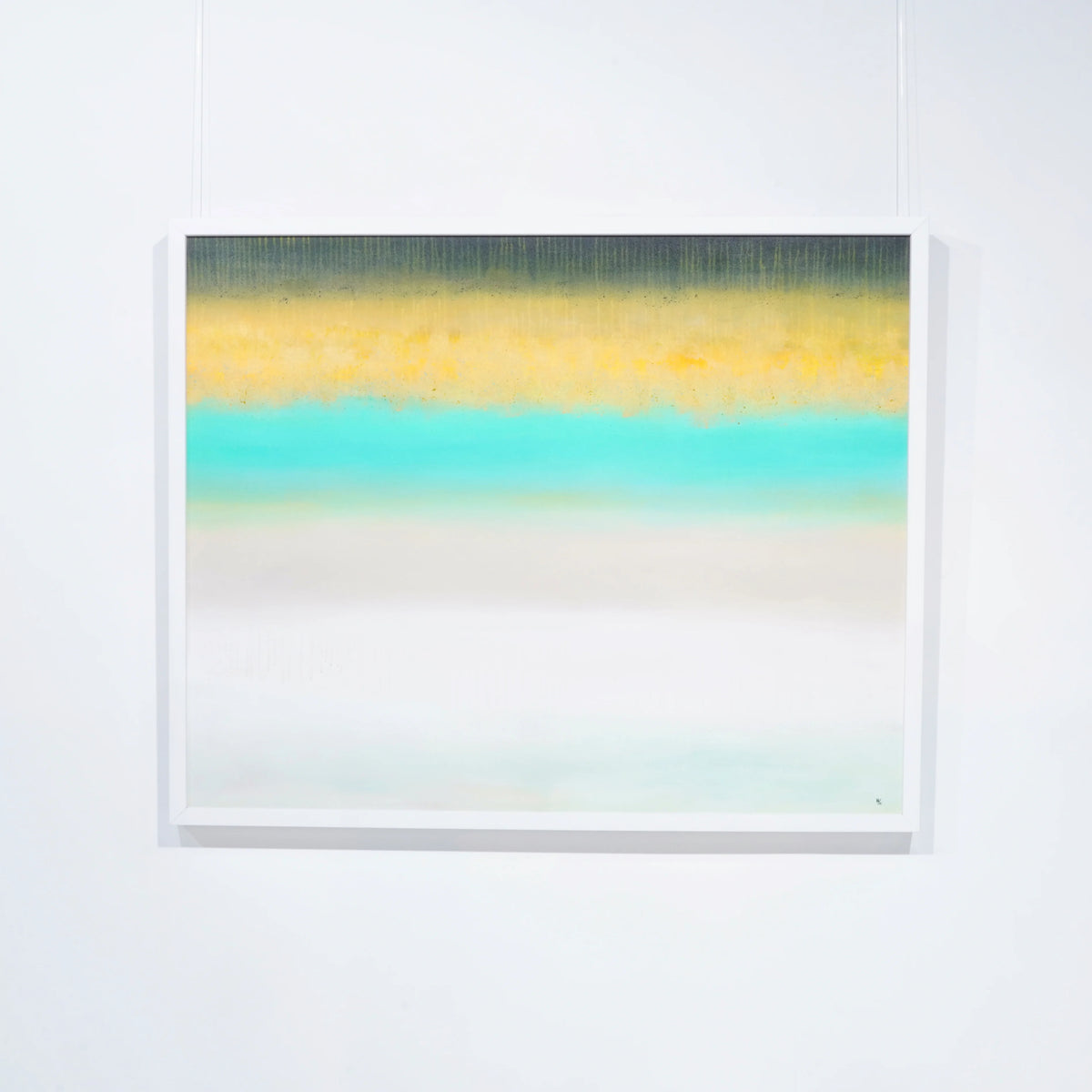 Original artwork by Noelia Correa — 136 x 110 cm. Signed with certificate of authenticity. Unique piece (1/1). Framed.