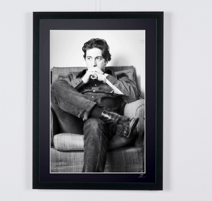 Young Al Pacino 1974 — framed cinema photograph, Fine Art print