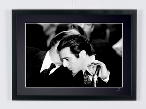 The Godfather Part II - Robert Duvall & Al Pacino — framed cinema photograph, Fine Art print