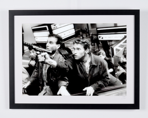 Total Recall (1990) - Arnold Schwarzenegger as Quaid — framed cinema photograph, Fine Art print
