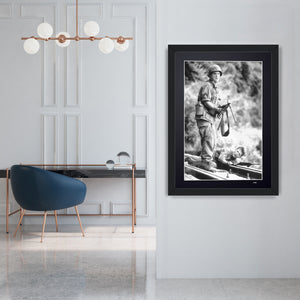  À bout de souffle 1930 - Jean-Paul Belmondo - Cadre Photo- Starck Gallery