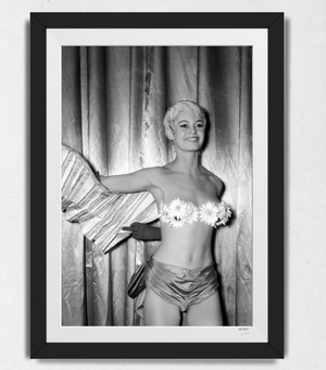 Brigitte Bardot - Plucking the Daisy 1956 — framed cinema photograph, Fine Art print