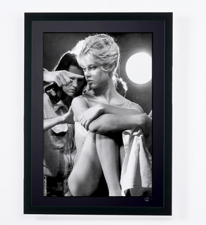 Brigitte Bardot - And God Created Woman — framed cinema photograph, Fine Art print