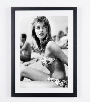 Brigitte Bardot - 1956 Cannes Film Festival — framed cinema photograph, Fine Art print