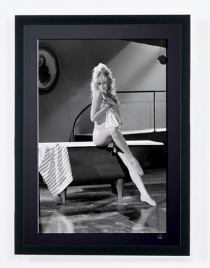 Brigitte Bardot - Please Not Now 1961 — framed cinema photograph, Fine Art print