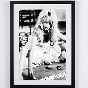 Brigitte Bardot - On set of ‘Viva Maria’ (1965) — framed cinema photograph, Fine Art print