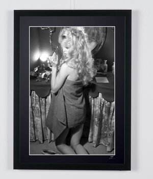 Brigitte Bardot - Paris 1958 — framed cinema photograph, Fine Art print