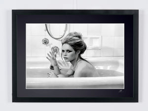 Brigitte Bardot 1964 — framed cinema photograph, Fine Art print
