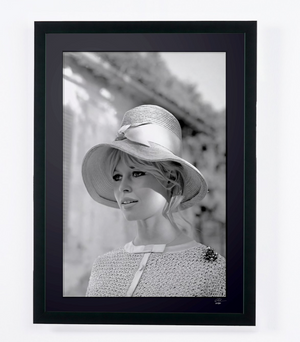 Brigitte Bardot - Spoleto (1961) — framed cinema photograph, Fine Art print