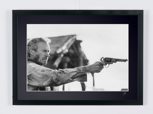 Clint Eastwood - Unforgiven. 1992 — framed cinema photograph, Fine Art print