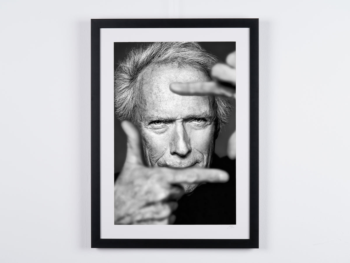 Clint Eastwood - Living Legend — framed cinema photograph, Fine Art print