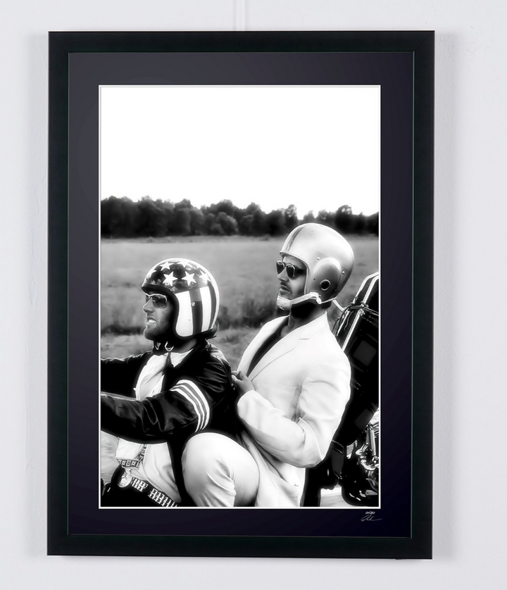 Easy Rider (1969) — Jack Nicholson and Peter Fonda — George Hanson and Wyatt