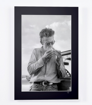 GIANT 1956 - James Dean — framed cinema photograph, Fine Art print