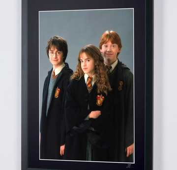 Harry Potter and the Philosopher's Stone (2001) — the cast at a press conference (4)