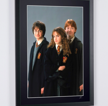 Harry Potter and the Philosopher's Stone (2001) — the cast at a press conference (6)