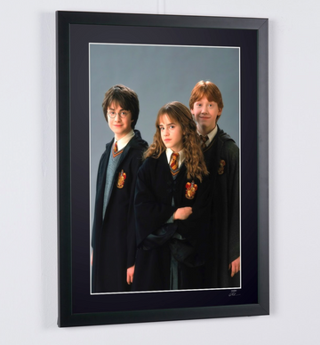 Harry Potter and the Philosopher's Stone (2001) — the cast at a press conference (7)