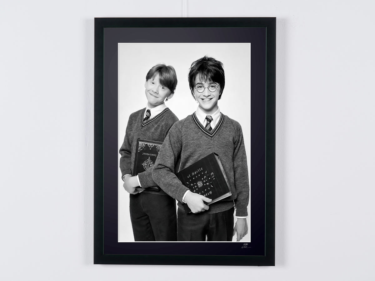 Harry Potter — Daniel Radcliffe and Matthew Lewis — Harry Potter and Neville Londubat