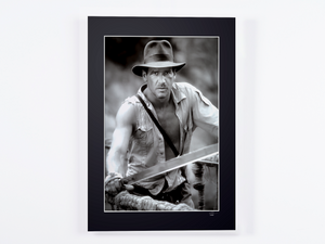 Indiana Jones 1994 - Harrison Ford — framed cinema photograph, Fine Art print