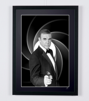 James Bond - Never Say Never Again - Sir Sean Connery as James Bond 007 — framed cinema photograph, Fine Art print