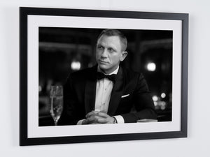 James Bond 007: Skyfall - Daniel Craig as James Bond — framed cinema photograph, Fine Art print