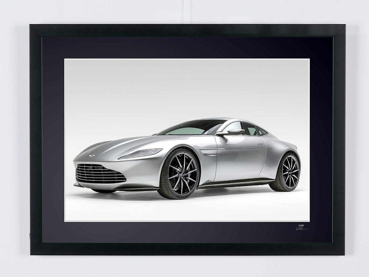 James Bond 007: Spectre (2015) - The Aston Martin DB10, three-quarter studio view — framed cinema photograph