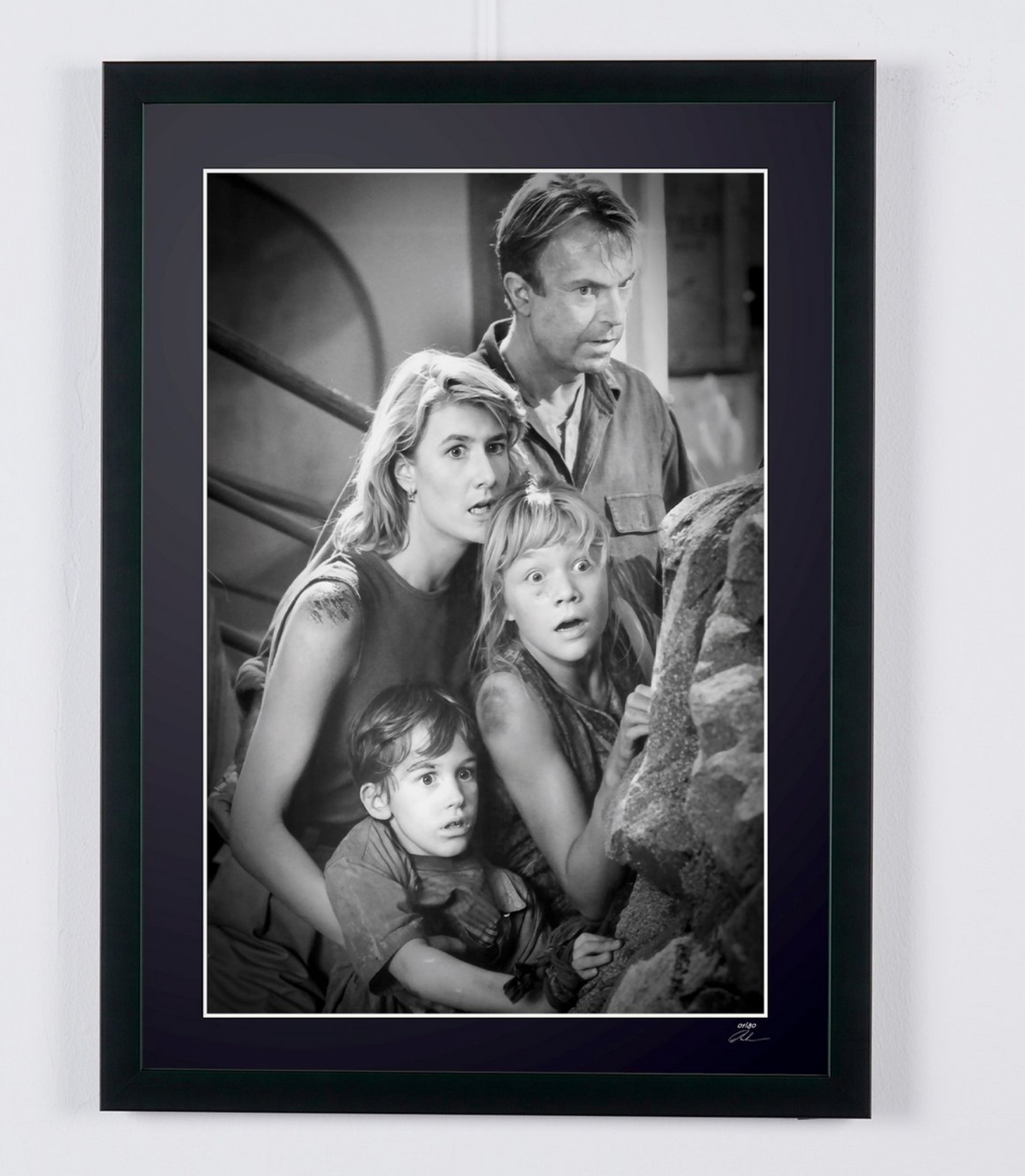 Jurassic Park (1993) — Sam Neill, Laura Dern, Joseph Mazzello and Ariana Richards — Alan Grant, Ellie Sattler, Tim Murphy and Lex Murphy
