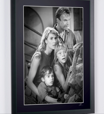 Jurassic Park (1993) — Sam Neill, Laura Dern, Joseph Mazzello and Ariana Richards — Alan Grant, Ellie Sattler, Tim Murphy and Lex Murphy (5)