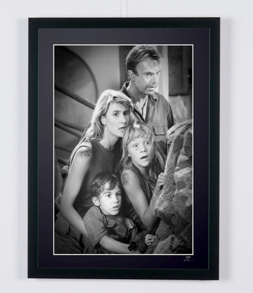 Jurassic Park (1993) — Sam Neill, Laura Dern, Joseph Mazzello and Ariana Richards — Alan Grant, Ellie Sattler, Tim Murphy and Lex Murphy (9)