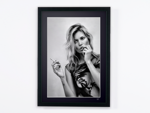 Kate Moss - Iconic — framed cinema photograph, Fine Art print