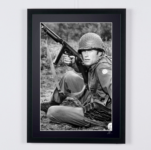 Kelly's Heroes (1970) - Clint Eastwood (Private Kelly) — framed cinema photograph, Fine Art print