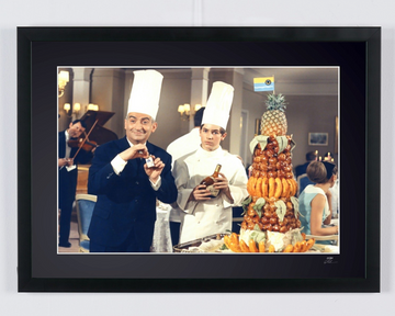 What's Cooking in Paris (1966) — Louis de Funès (Monsieur Septime), in action