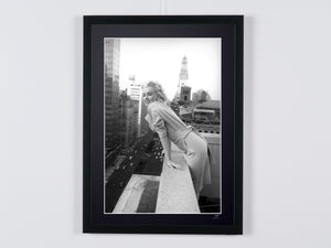 Marilyn Monroe - On the Roof NY (1955) — framed cinema photograph, Fine Art print