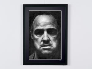 Marlon Brando 1952 — framed cinema photograph, Fine Art print
