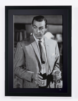 Sean Connery - Bollinger Champagne — framed cinema photograph, Fine Art print