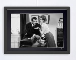 James Bond - Dr. No - Sean Connery and Lois Maxwell, 1962 — framed cinema photograph, Fine Art print