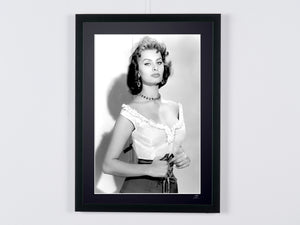 Sophia Loren - Roma 1934 — ingelijste filmfoto, Fine Art print