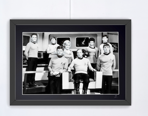 Star Trek 1966 - USS Enterprise Bridge — framed cinema photograph, Fine Art print