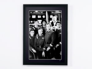 Star Trek VI - Cast - Collectors — framed cinema photograph, Fine Art print