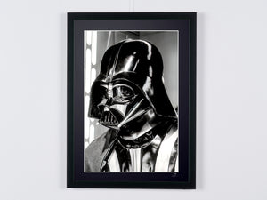 Star Wars, Darth Vader (David Prowse) — framed cinema photograph, Fine Art print