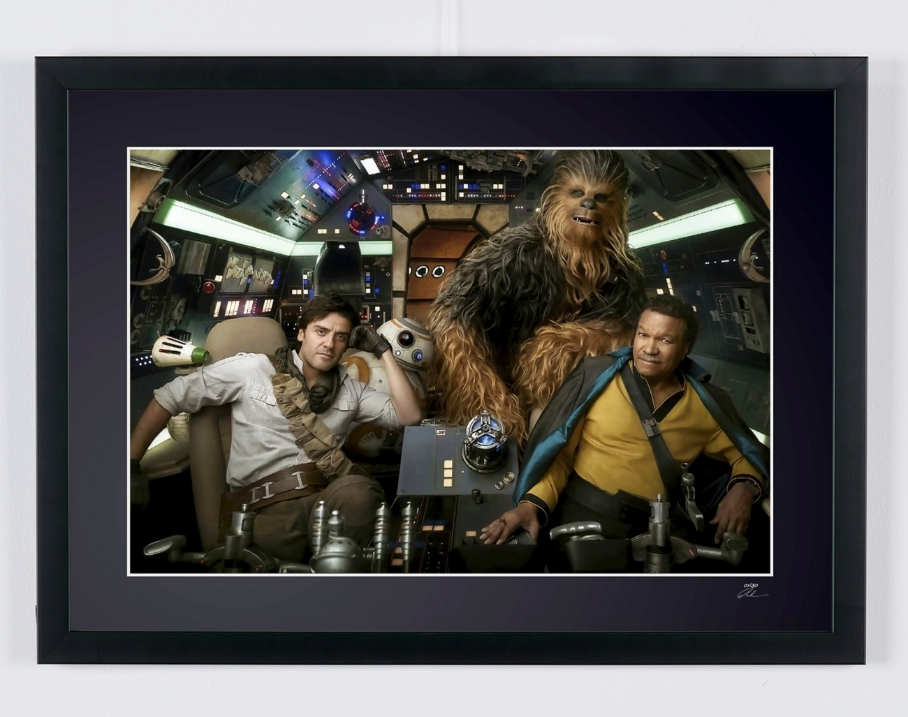 Star Wars : L’Ascension de Skywalker (2019) — Oscar Isaac, Billy Dee Williams et Joonas Suotamo — Poe Dameron, Lando Calrissian et Chewbacca