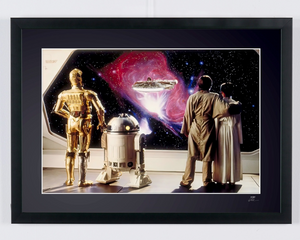 Star Wars Episode V: The Empire Strikes Back, Memories of Star Wars — framed cinema photograph, Fine Art print